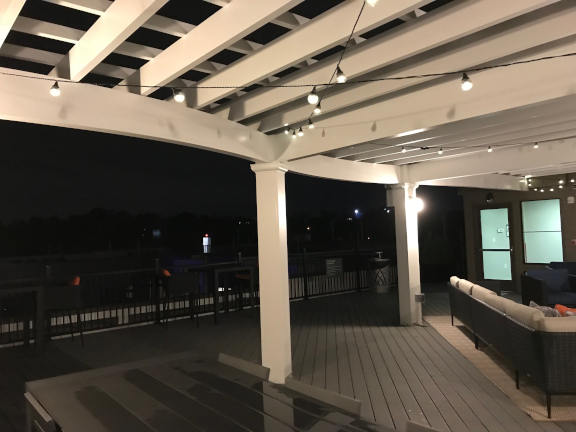 commercial pergola.