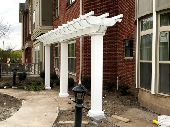 commercial pergola.